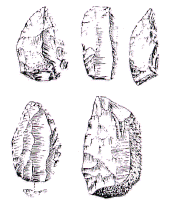 schizzi di alcuni raschiatoi ritrovati (47461 byte)